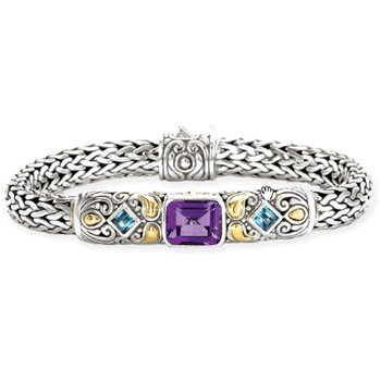 Eleganza, Bracelet, Sterling, 18k